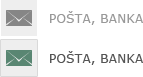 Pošta, banka