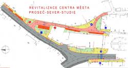 Revitalizace centra města Proseč - studie