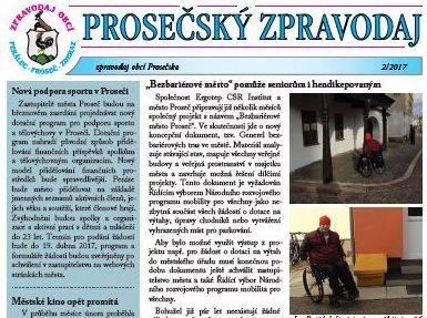 Prosečský zpravodaj 2/2017