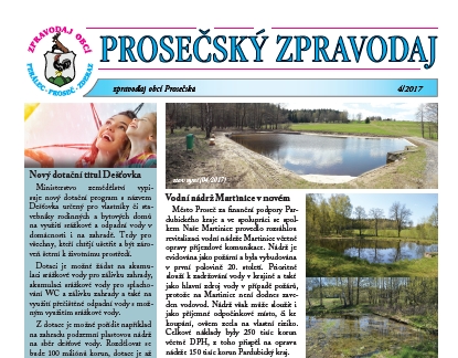 Prosečský zpravodaj 4/2017