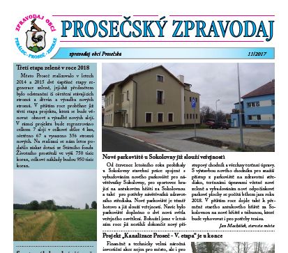 Prosečský zpravodaj 11/2017