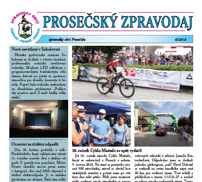 Prosečský zpravodaj 6/2018