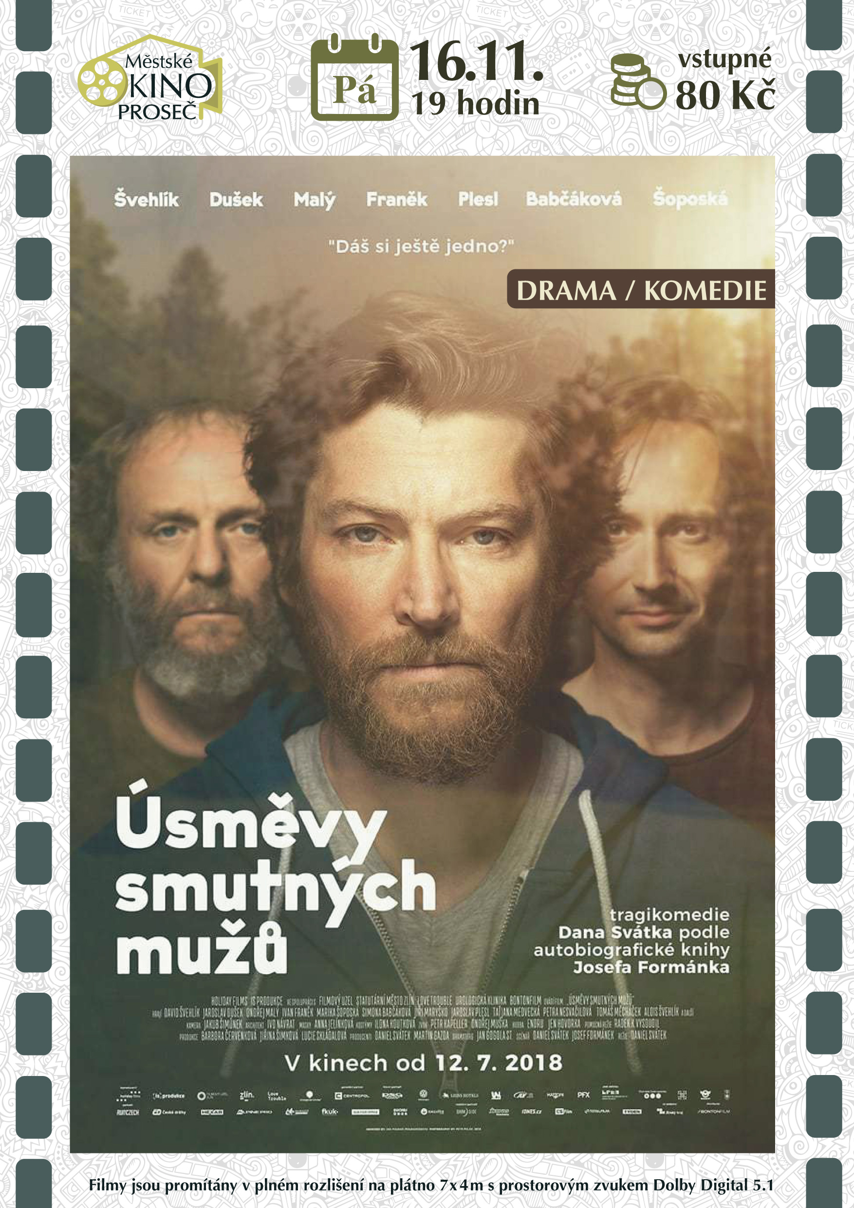 Kino Usmevy Smutnych Muzu Mesto Prosec