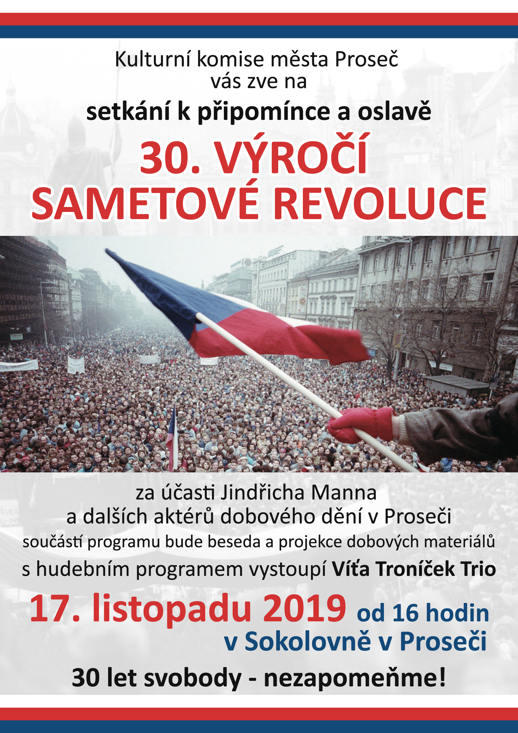 30. výročí Sametové revoluce