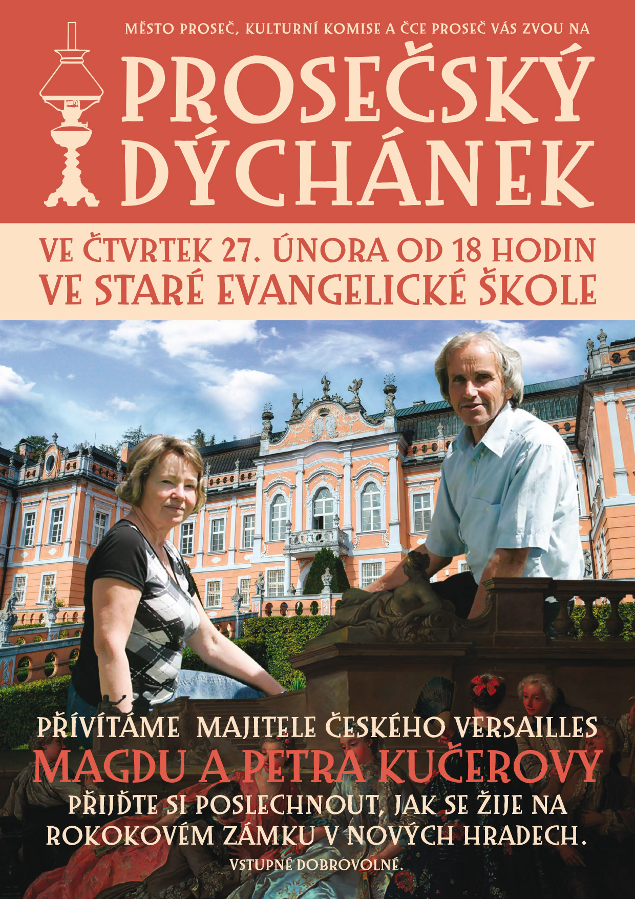 Prosečský dýchánek: Magda a Petr Kučerovi
