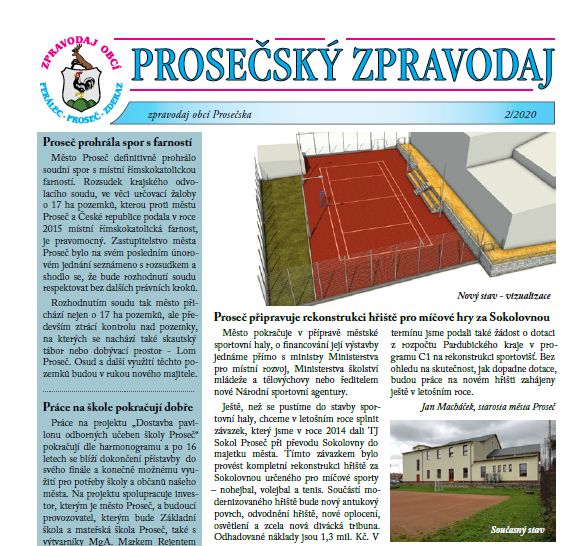 Prosečský zpravodaj 2/2020