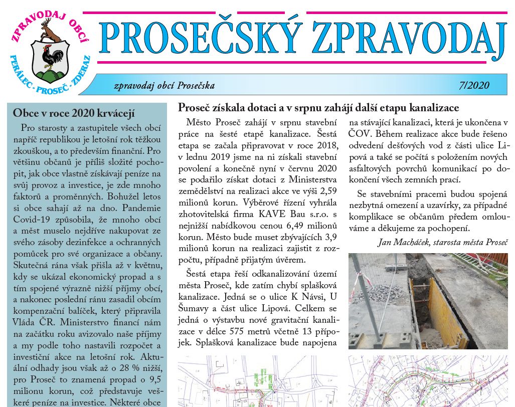 Prosečský zpravodaj 7/2020