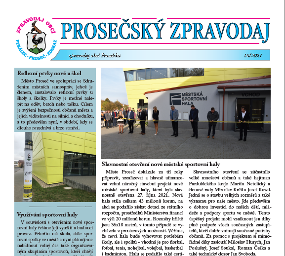 Prosečský zpravodaj 10/2021