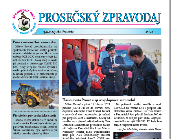 Prosečský zpravodaj 3/2022