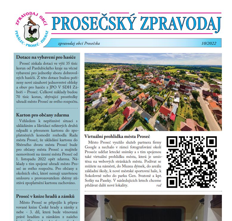 Prosečský zpravodaj 10/2022