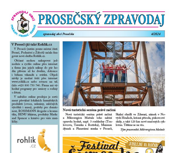 Prosečský zpravodaj 4/2024