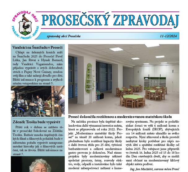 Prosečský zpravodaj 11-12/2024