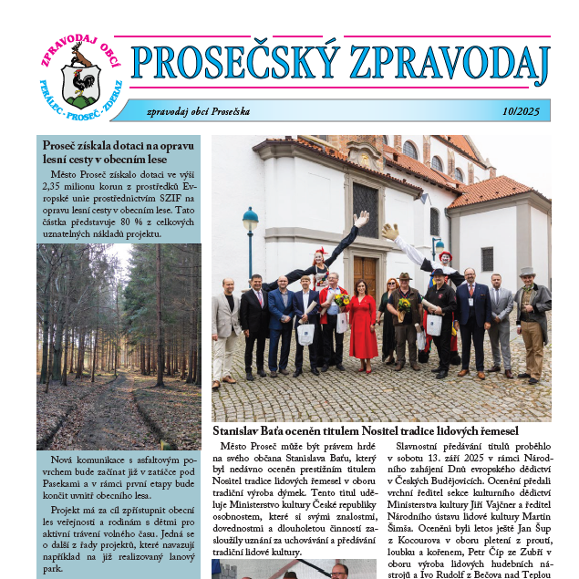Prosečský zpravodaj 10/2025