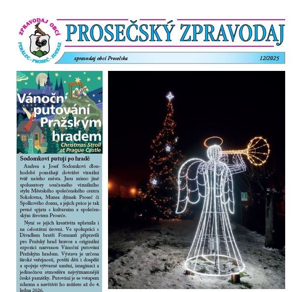 Prosečský zpravodaj 12/2025