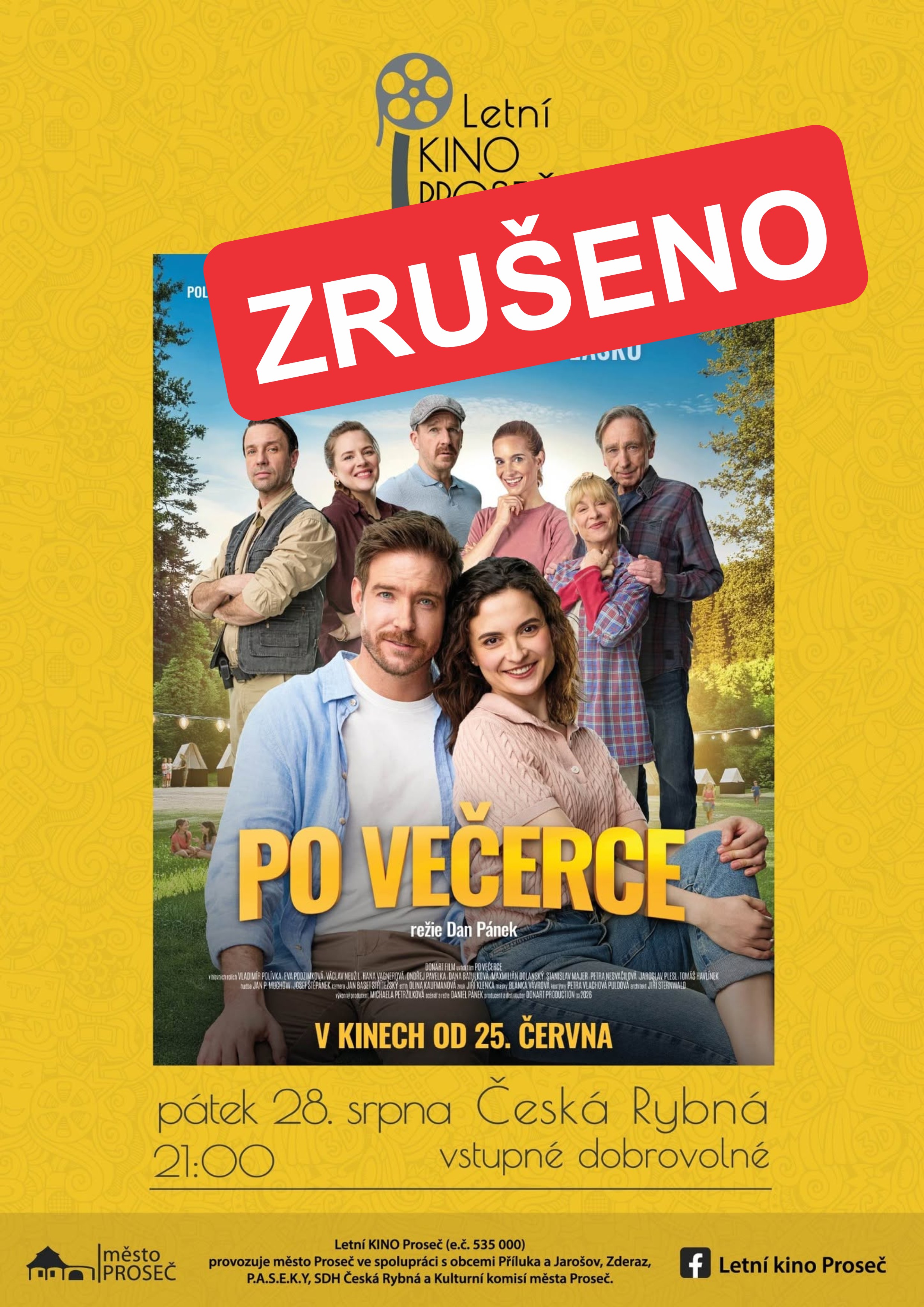 Kino zrušeno