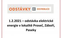 Odstávka elektrické energie