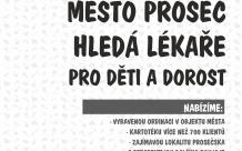 Město Proseč hledá praktického lékaře pro děti a dorost