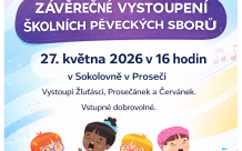Závěrečné vystoupení školních pěveckých sborů