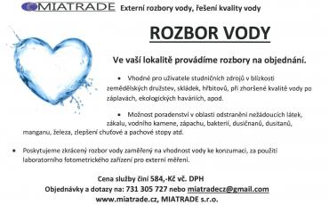 Rozbor vody