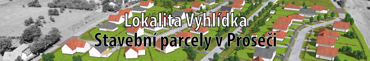 Stavební parcely v Proseči